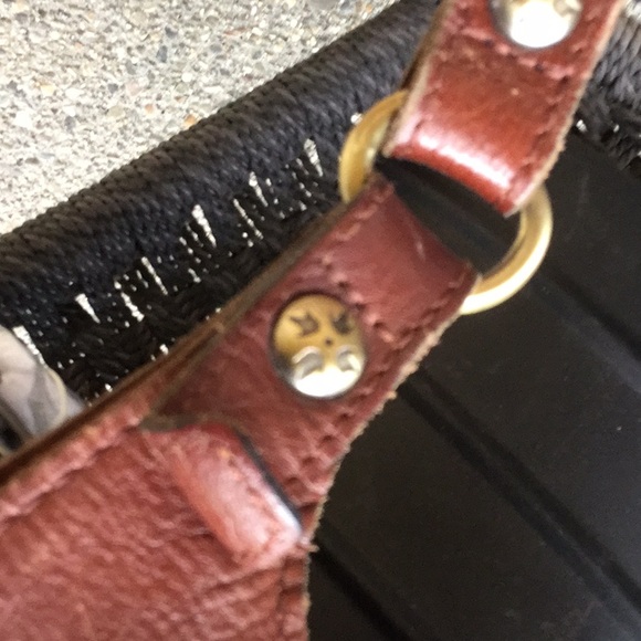 Patricia Nash vintage leather purse bag crossbody travel club vacay western - Picture 3 of 14